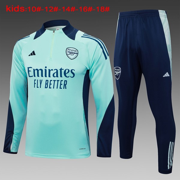 Niños Sudadera De Training Arsenal 2024-2025 Verde 3